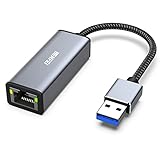 BENFEI USB Ethernet Adapter 1000Mbps, USB auf RJ45 Gigabit Ethernet LAN...