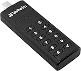 Verbatim Keypad Secure USB-Stick, USB Type-C, 32GB, Speicherstick mit...