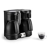 KRUPS Duothek Thermo Filterkaffeemaschine, zwei separate Isolierkannen und...
