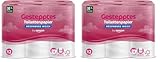 by Amazon Toilettenpapier, 4-lagig Gestepptes, Besonders Weich, 12 Rollen,...