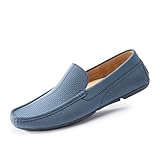 Cusolemore Herren Mokassins Flache Slipper Slip on Loafers, Gummi Sohle,...