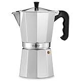 VonShef Espressokanne für den Herd, 600 ml Italienischer Espressokocher...