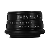 Kompatibel mit Sony E 25mm F1.8 APS-C Festbrennweitenobjektiv mit manuellem...