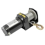 Elektrisches Hebegerät mit Stahlseil 6m & DC12V Motor, Auto Seilwinde...