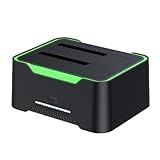 Mocturnity 2,5/3,5 Serial Port Dual-Disk-Festplattenbasis USB 3.0...
