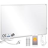 Warmfay Infrarotheizung 200W mit WiFi Thermostat, Energiesparende Infrarot...