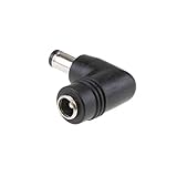 WITTKOWARE Netzteil-Adapter (Hohlstecker Winkeladapter), Kupplung 5,5/2,1mm...