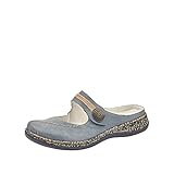 Rieker Damen 46391 Clogs, Blau Jeans 14, 40 EU