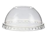 VEPATIM 100 Domdeckel mit Öffnung für PET-Trinkbecher...