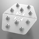 XCMAN Snowboard Clear Aluminum Spike Stomp Pad Anti-Slip,Provides Extra...