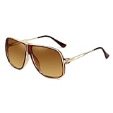 SHEEN KELLY Retro 80er Vintage Piloten Sonnenbrillen Metall Damen Herren...
