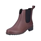 Rieker Damen P8260 Chelsea-Stiefel, Rot, 40 EU