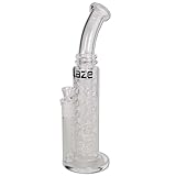 Smokerhontas Blaze Bong mit Schlitzdiffusor & Lochlabyrinth Perkulator aus...