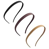 3 Stück Kein Kopfschmerz Haarreif,Haarreifen für Brillenträger, Dünne...