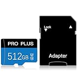 512GB Micro SD Karte Speicherkarte 512GB SD Karte mit Adapter (Klasse 10...