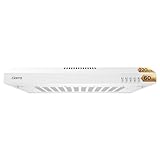 CIARRA Dunstabzugshaube 60 cm Unterbau, Integrierte Unterbauhaube...