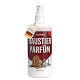 Petsly® Katzen & Hundeparfüm Pfirsich - 250ml - Spray zur Fellpflege Hund...