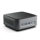 Mini PC CSL Narrow Box Premium Windows 11 Home lüfterlos, Intel N200 4X...