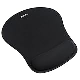 TECKNET Mauspad mit Gelkissen, Memory Foam Mousepad Ergonomisches...