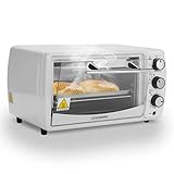 Mini Backofen 13 Liter 1200 Watt Pizzaofen 65°-230°C Timer aufklappbares...