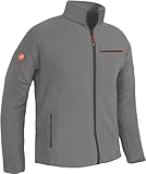 ACE Fleece-Jacke - warme Outdoor-Jacke für Männer - Herren-Jacke ohne...