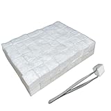 Ehwisbe 96 Stück Kleine Dochte Aus Keramikwolle für Tischfeuerstelle,...