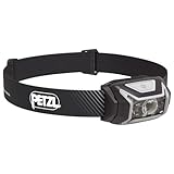 PETZL Wiederaufladbar - Stirnlampe ACTIK CORE - Unisex, Grau,...