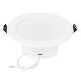 Hyuduo 4-Zoll-LED-Smart-Downlight, Mehrfarbige Deckenleuchte,...
