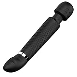 Doppelkopf Vibration Massagestab, Silikon Vibratoren für sie Klitoris und...