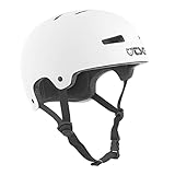 TSG Helm Evolution Solid Color, weiß (satin white), S/M, 75046