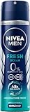 NIVEA MEN Fresh Ocean Deo Spray, Deo ohne Aluminium (ACH) mit 48h Schutz,...