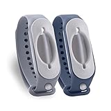 Cleanbrace Desinfektionsarmband 2er-Pack (Grau & Dunkelblau) |...