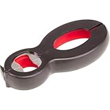 Multi-Öffner, Gummierte Innenfläche, 14 x 6 cm, Edelstahl/Kunststoff,...