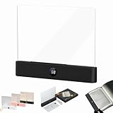 Dewppxi Smart LED Book Light, Tragbare Flaches Buchlicht, Intelligente LED...