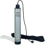 T.I.P. Brunnenpumpe Edelstahl - Hoher Druck & große Fördermenge,...