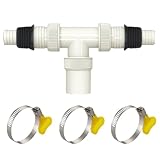 GXGM 1 Stück Waschmaschine Abfluss Adapter, Abfluss Waschmaschine...