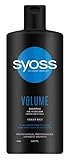 Syoss Professional Performance Shampoo - Volume - für feines, kraftloses...