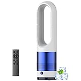 Flügelloser Turmventilator, Fernbedienung, Oszillierender Ventilator mit...