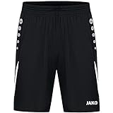JAKO Herren Sporthose Challenge, Shorts, schwarz/weiß, XL