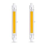 USMCPQVXN Dimmbare R7S LED-Glühbirne, 10 W, 118 mm, AC 120 V-230 V, 1000...