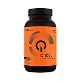 QNT - Vitamin C 1000mg (90 Kapseln) - Vitamin C - Gegen Müdigkeit und...