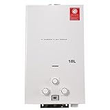 SUDEG 18L Gas Durchlauferhitzer,36KW LPG Warmwasserbereiter Instant...