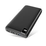 A ADDTOP Power Bank 26800mAh, 22,5W Powerbank USB C Externer Akku mit PD...