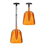 SKINSTAR Lawinenschaufel Alu Schnee Tourenski Snowboard Outdoor Schaufel...