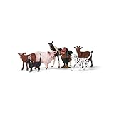 schleich Farm World | Bauernhof Tiere Set 77533 mit Hund, Katze, Schwein,...