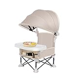 Tragbarer Baby Hochstuhl Zum Füttern - Tragbarer Kinder Reisesitz Mit...
