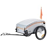 VEVOR Fahrradanhänger 45kg Tragkraft Transportanhänger faltbar und...