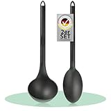 Hausfelder KÜCHENHELFER Set, 1 x Schöpfkelle, 1 x Schöpflöffel aus...