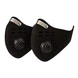 Relief Care Sport-Gesichtsmaske mit Aktivkohlefilter, waschbar &...