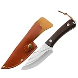 VOSAREA Ergonomisches Hackmesser mit Schutzhülle Langlebiges Profi Messer...